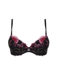 Floraison Passion balconnet bra - Saffron Pink