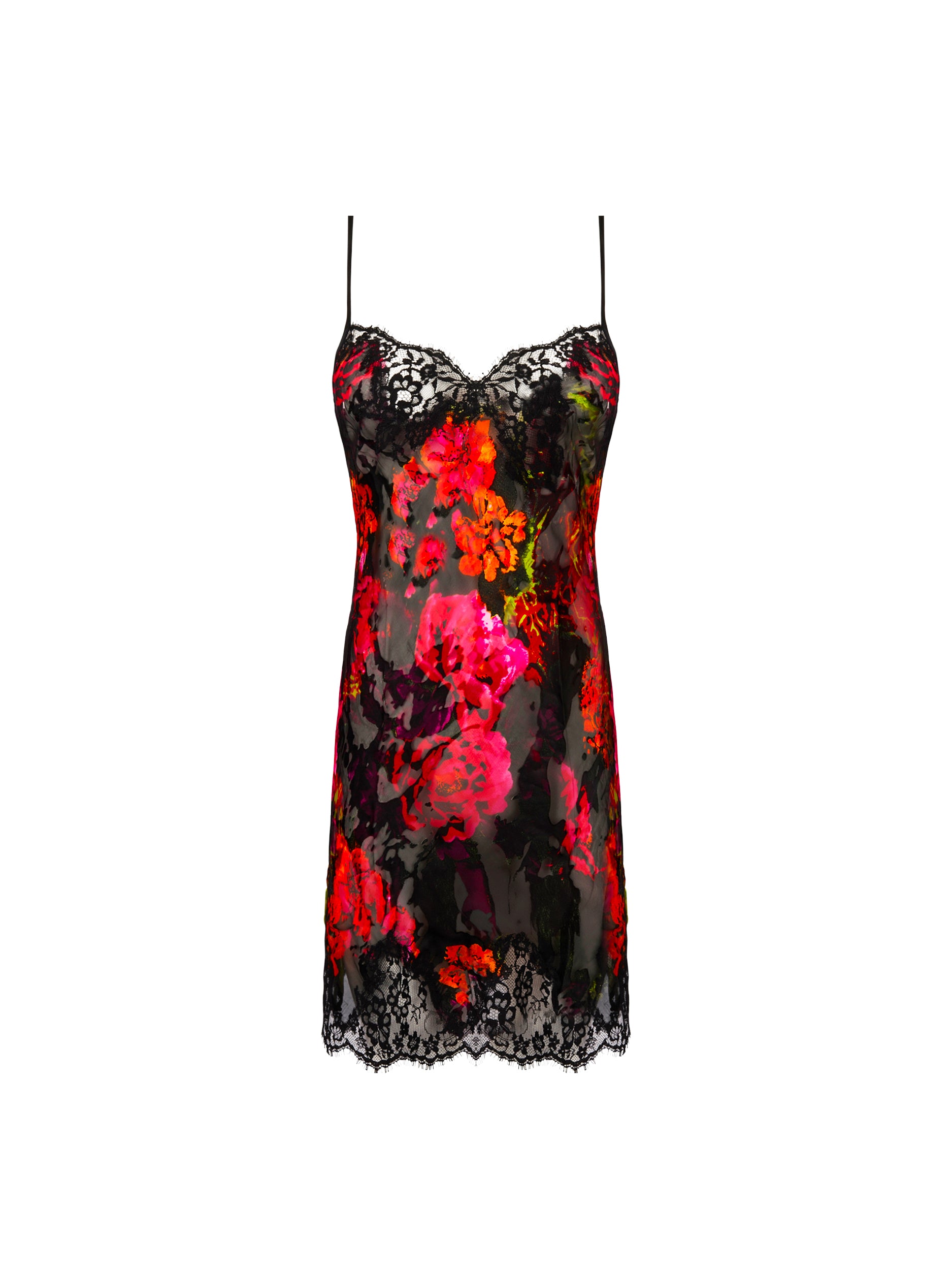 Floraison Passion Printed Babydoll - Pink Saffron