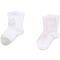 Lot de 2 paires de chaussettes Love - Marshmallow