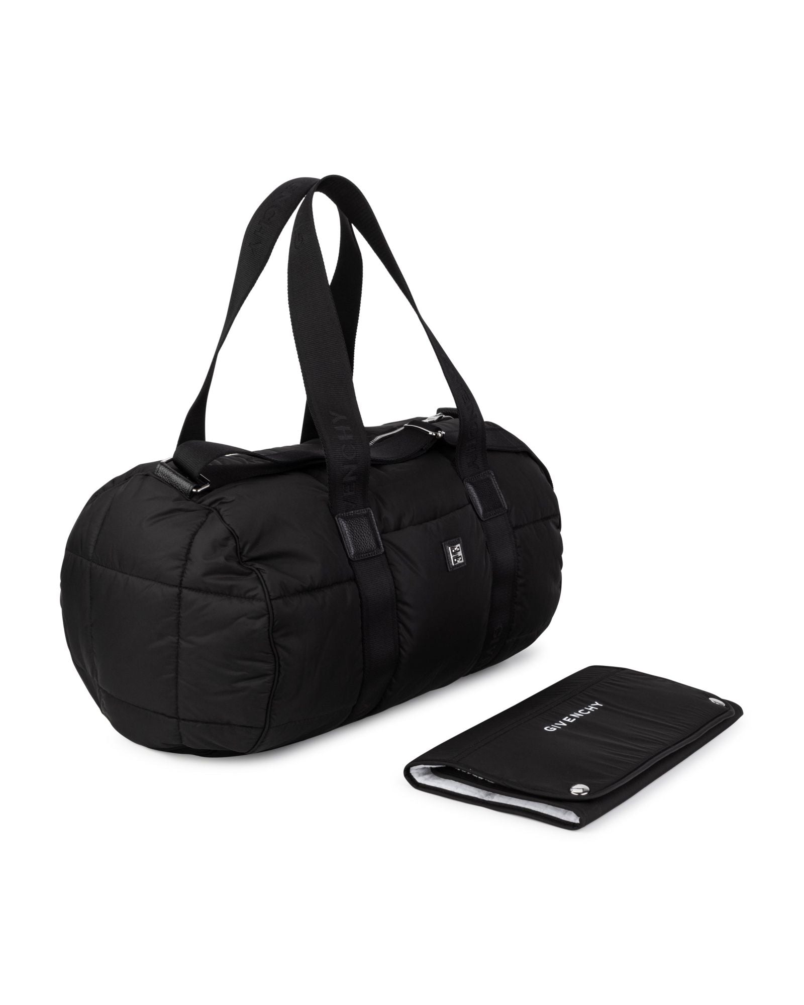 Sac à langer en cuir - Black