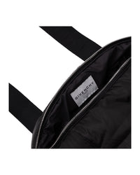 Sac à langer en cuir - Black