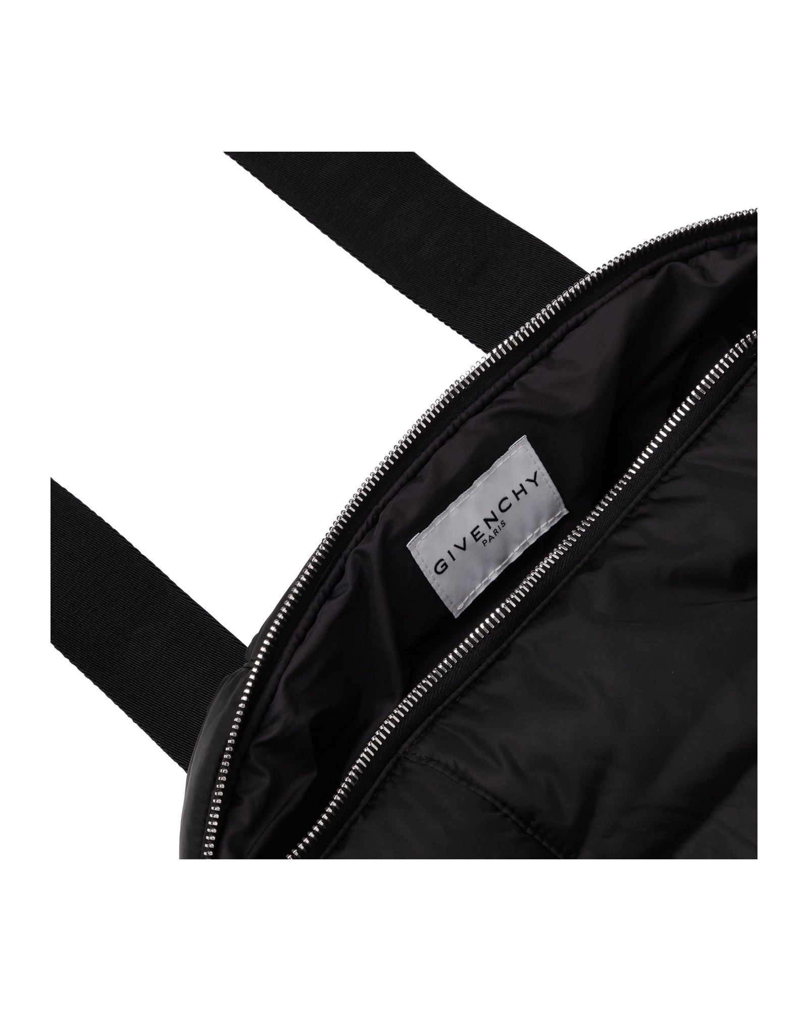 Sac à langer en cuir - Black