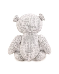 Doudou en tricot et motif - Soft Grey