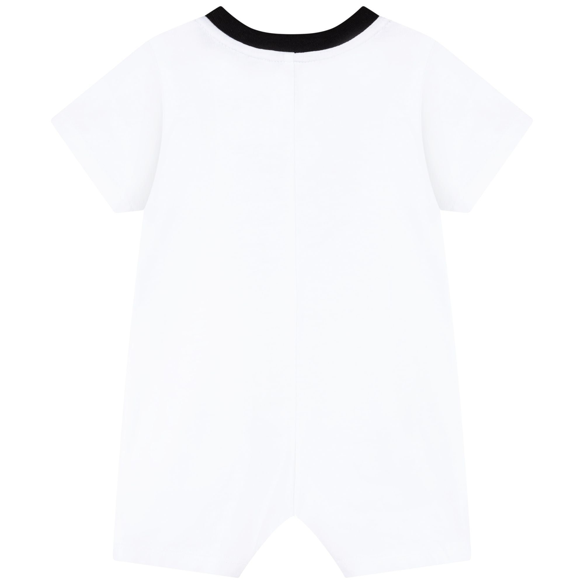 Combi-short maxi logo - Blanc