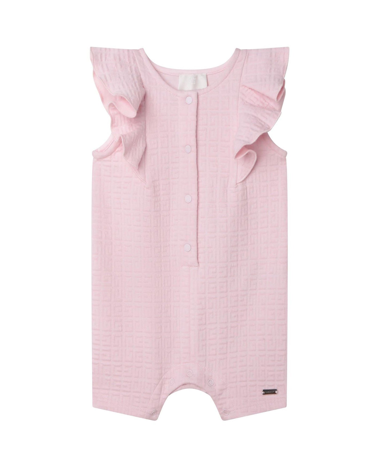Combinaison en maille jacquard - Marshmallow