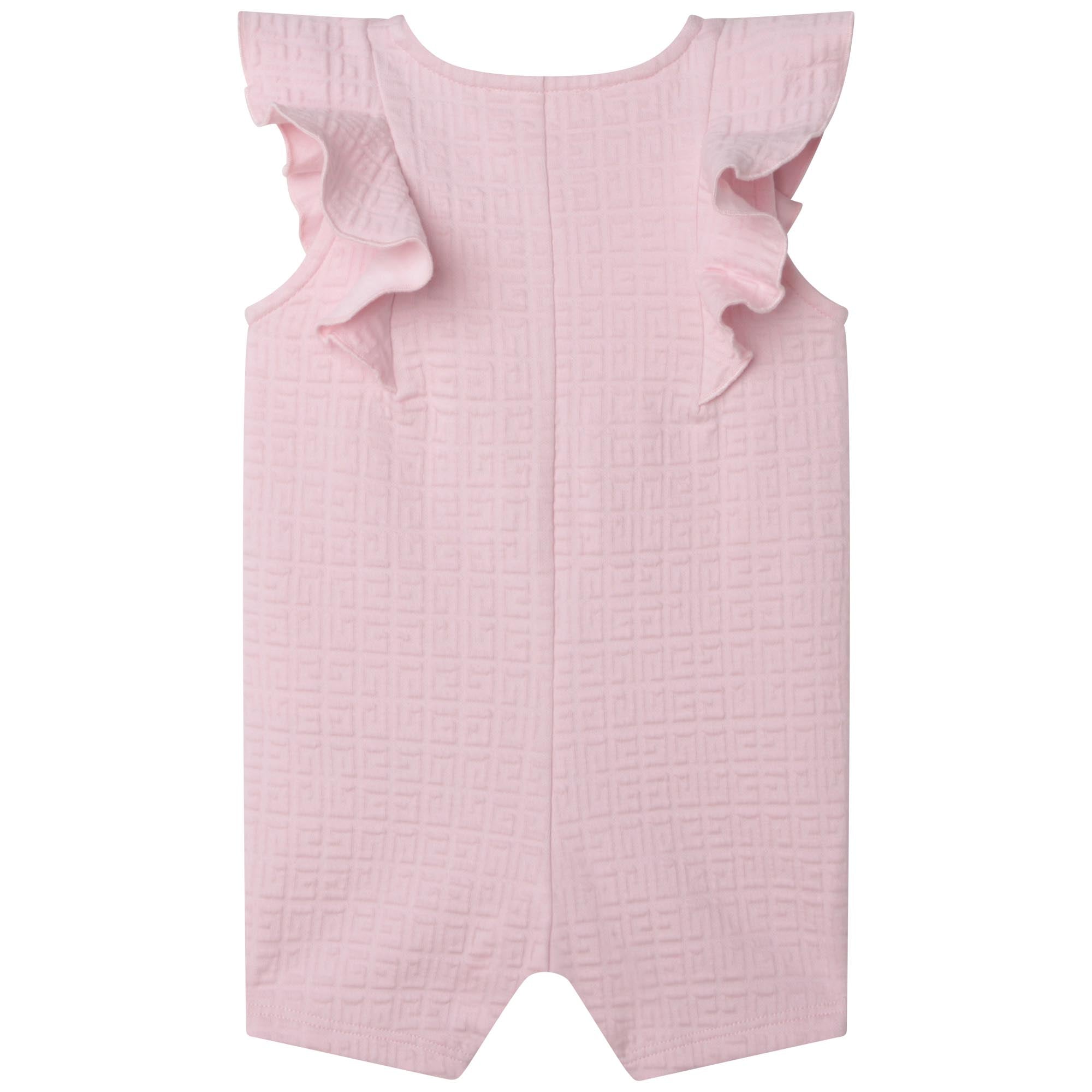 Combinaison en maille jacquard - Marshmallow