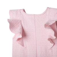 Combinaison en maille jacquard - Marshmallow