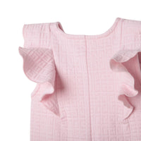 Combinaison en maille jacquard - Marshmallow