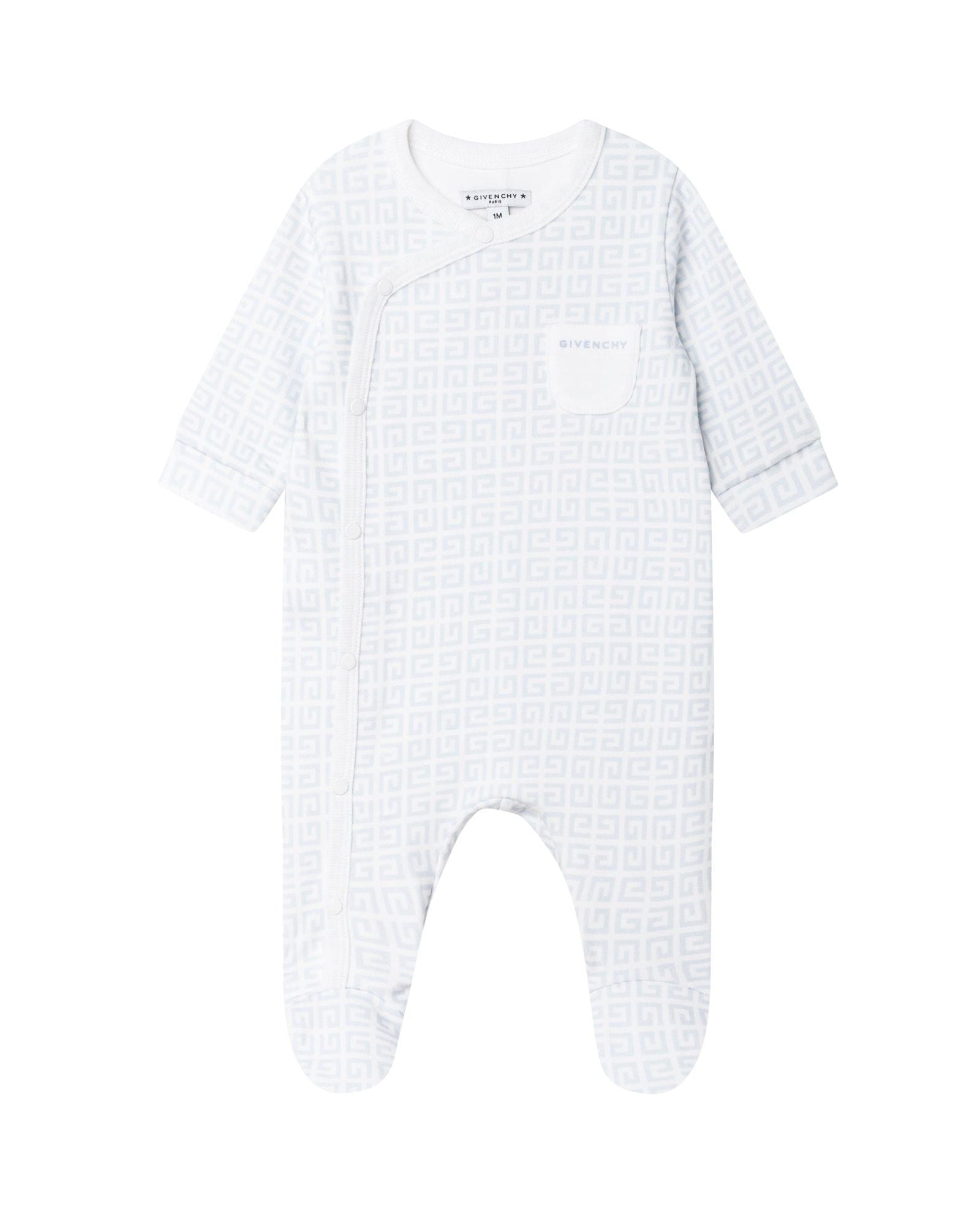 Pyjama classique en imprimé allover - Ciel