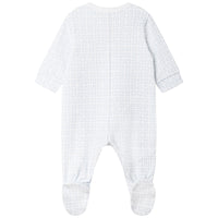 Pyjama classique en imprimé allover - Ciel