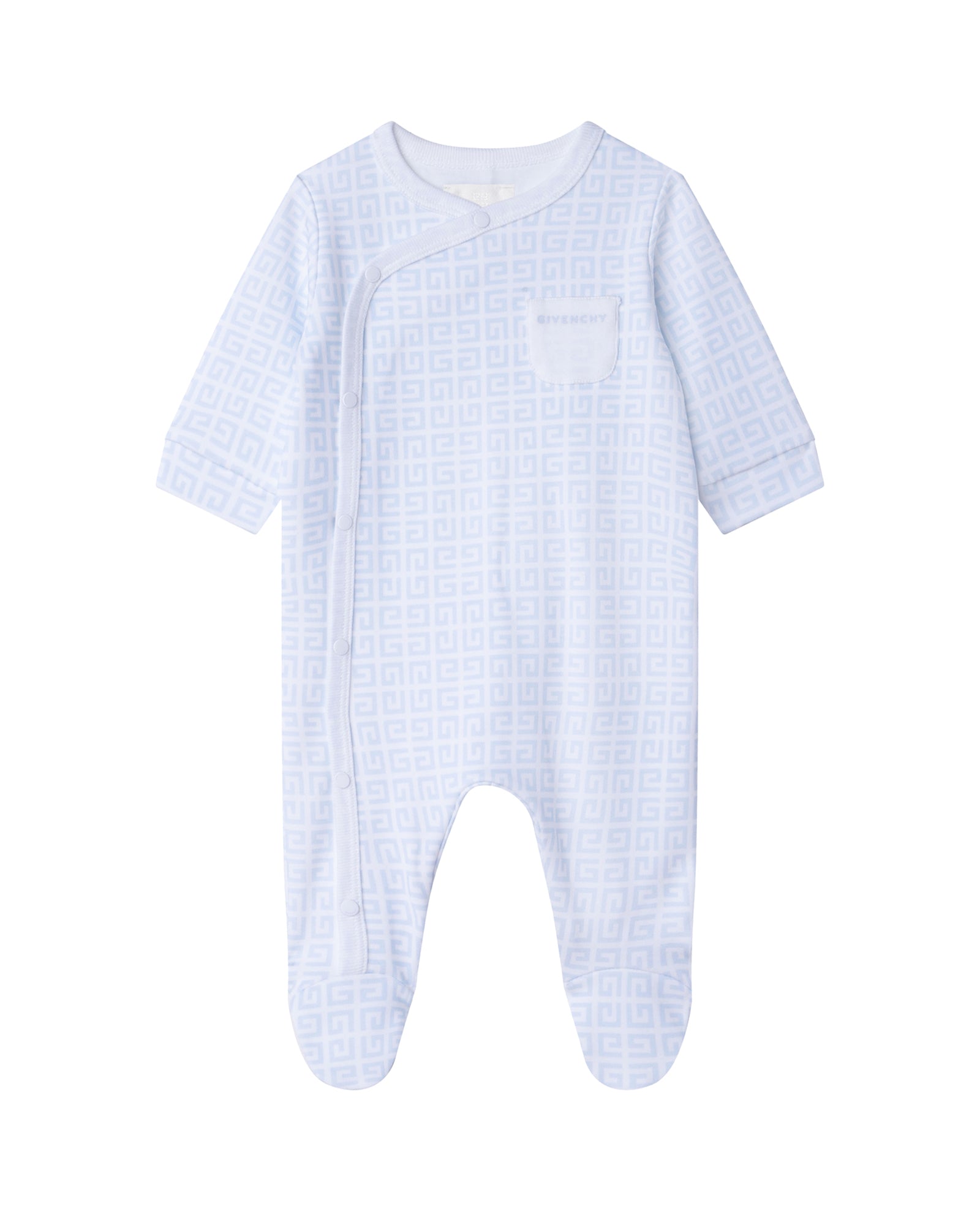 Pyjama à fermeture pressionnée - Ciel