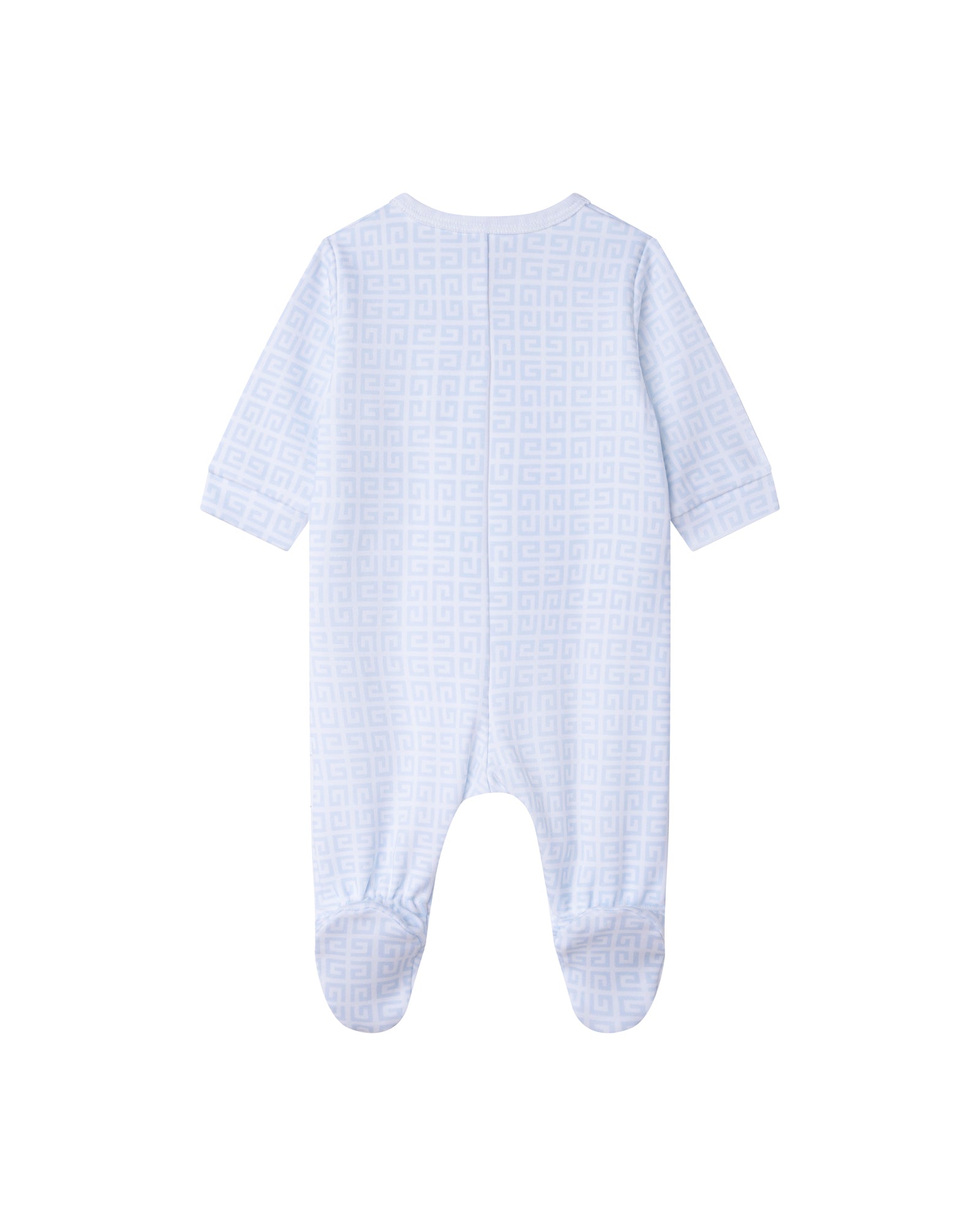Cotton pyjamas with press stud fastening - Ciel