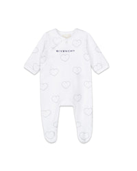 Ensemble pyjama et bonnet - Blanc