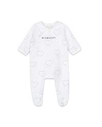 Ensemble pyjama et bonnet - Blanc