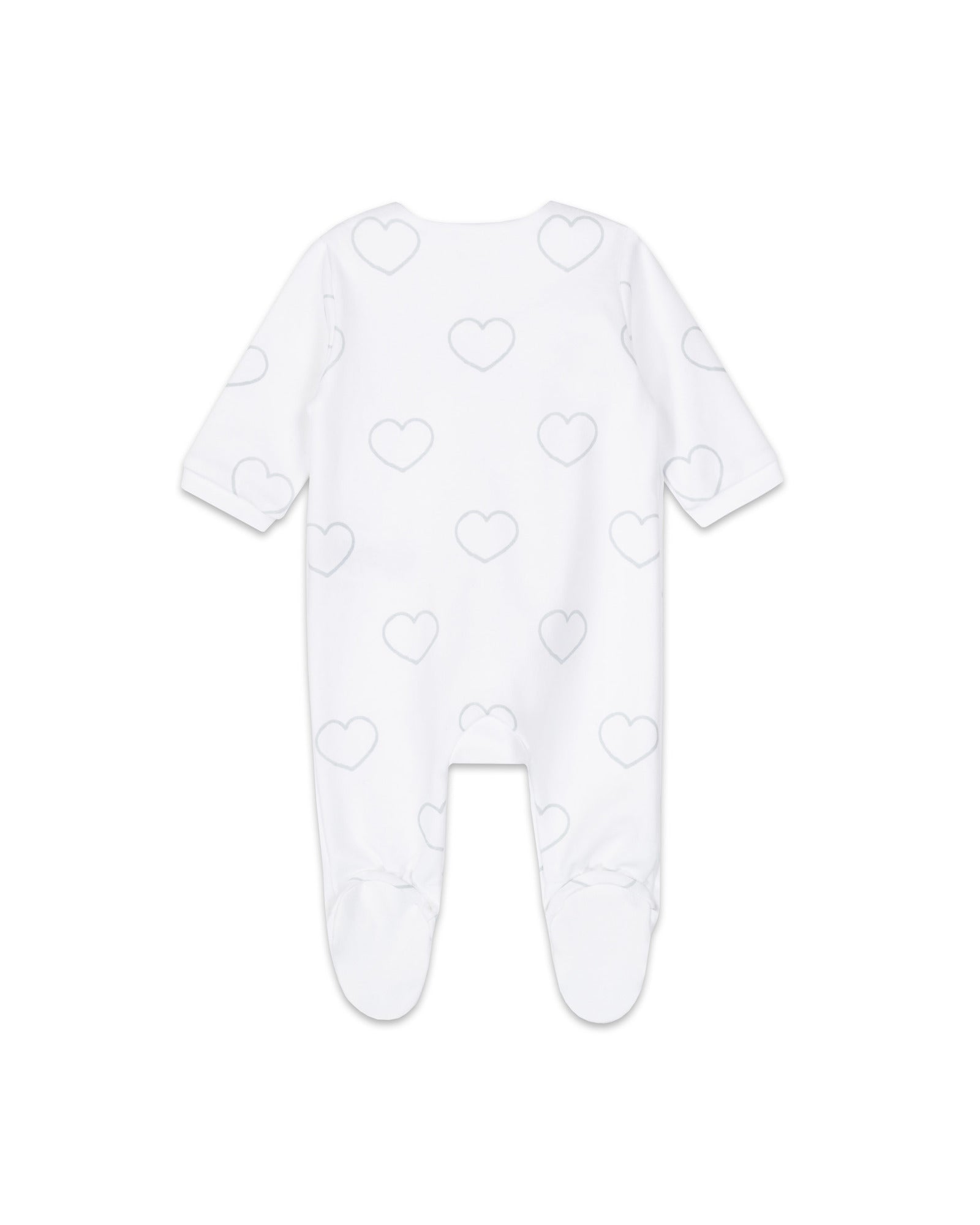 Ensemble pyjama et bonnet - Blanc