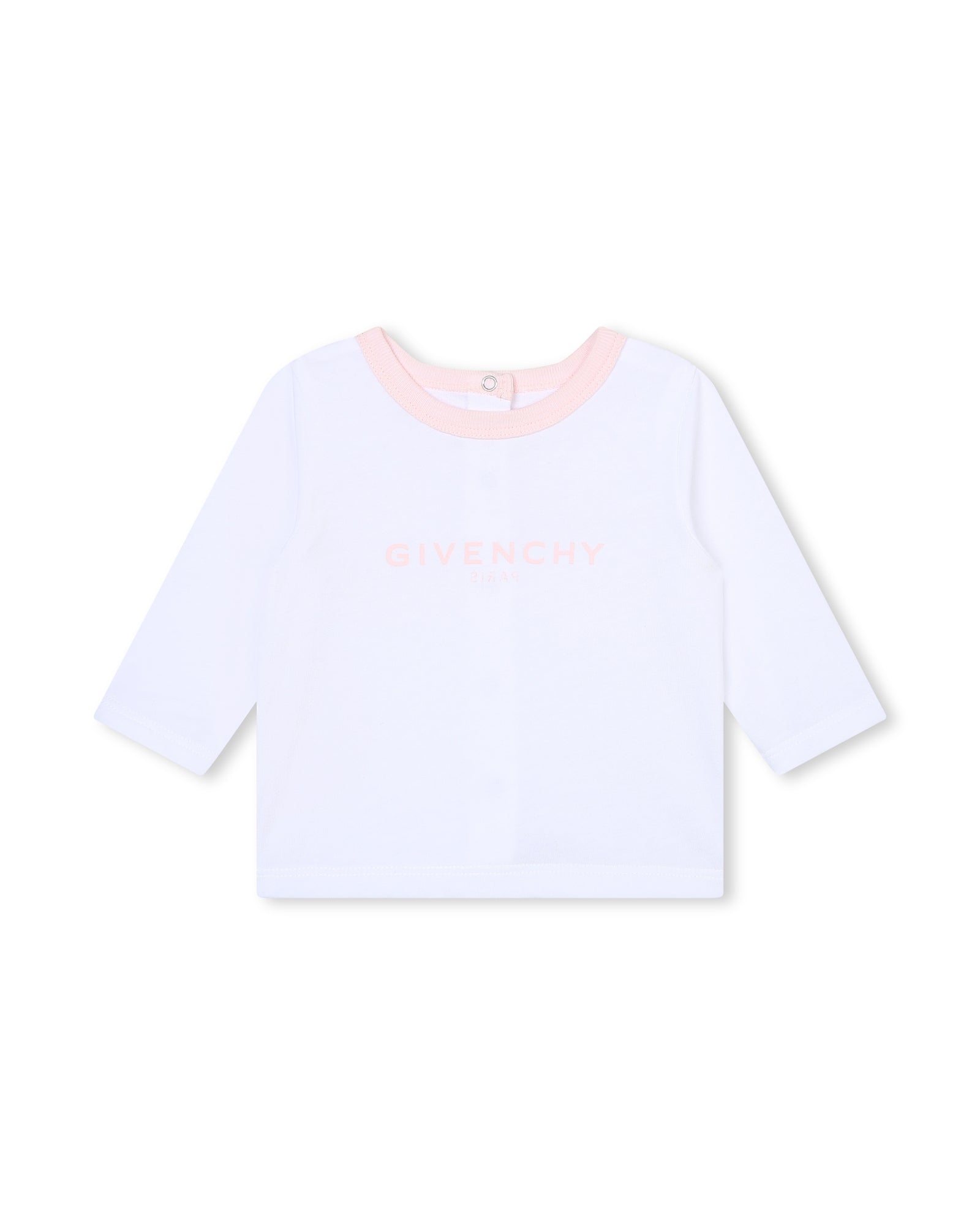 Ensemble t-shirt pantalon et cardigan en coton - Marshmallow
