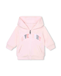 Ensemble t-shirt pantalon et cardigan en coton - Marshmallow