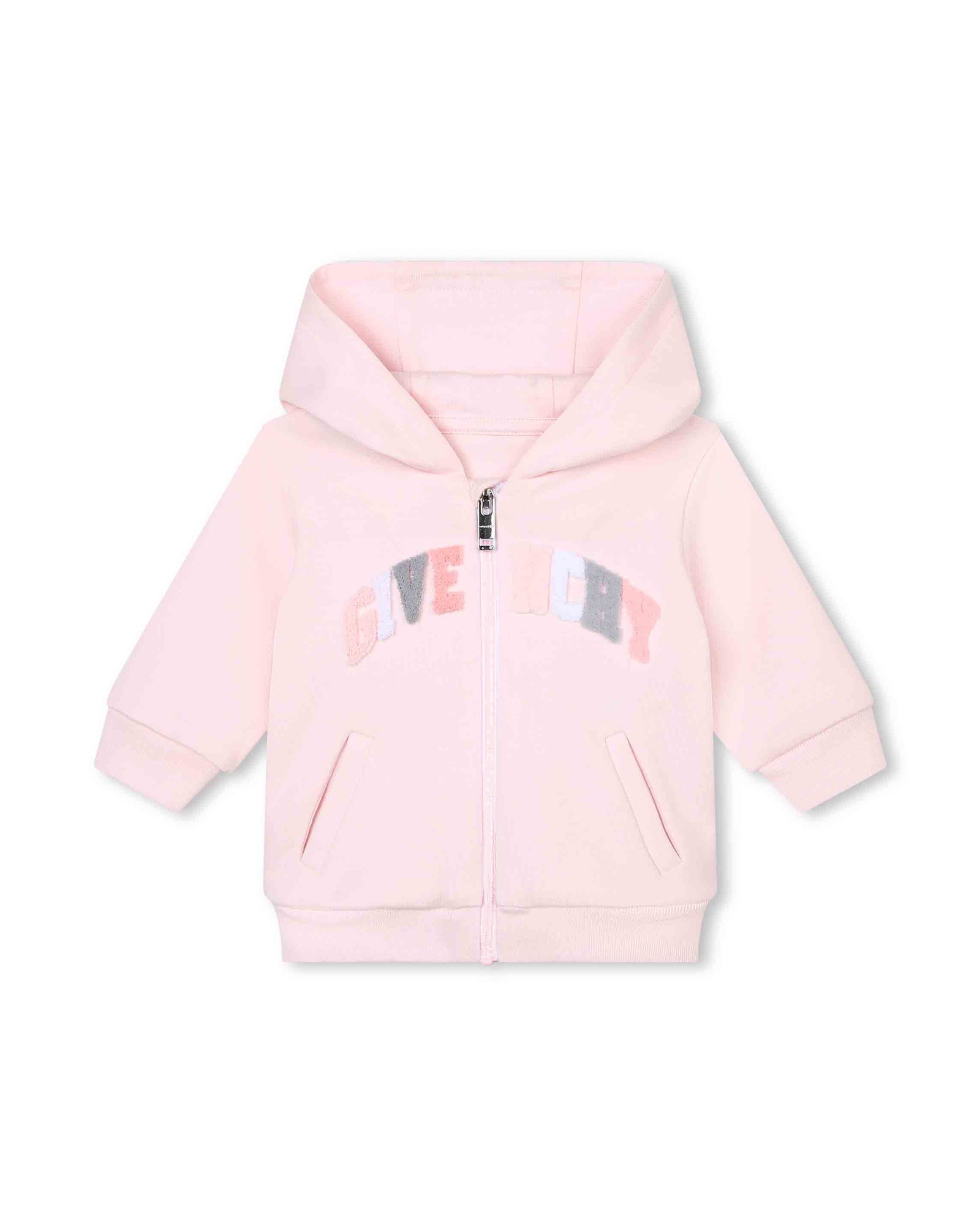 Ensemble t-shirt pantalon et cardigan en coton - Marshmallow
