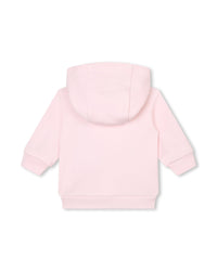 Ensemble t-shirt pantalon et cardigan en coton - Marshmallow