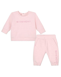 Ensemble Sweat et pantalon en coton - Marshmallow