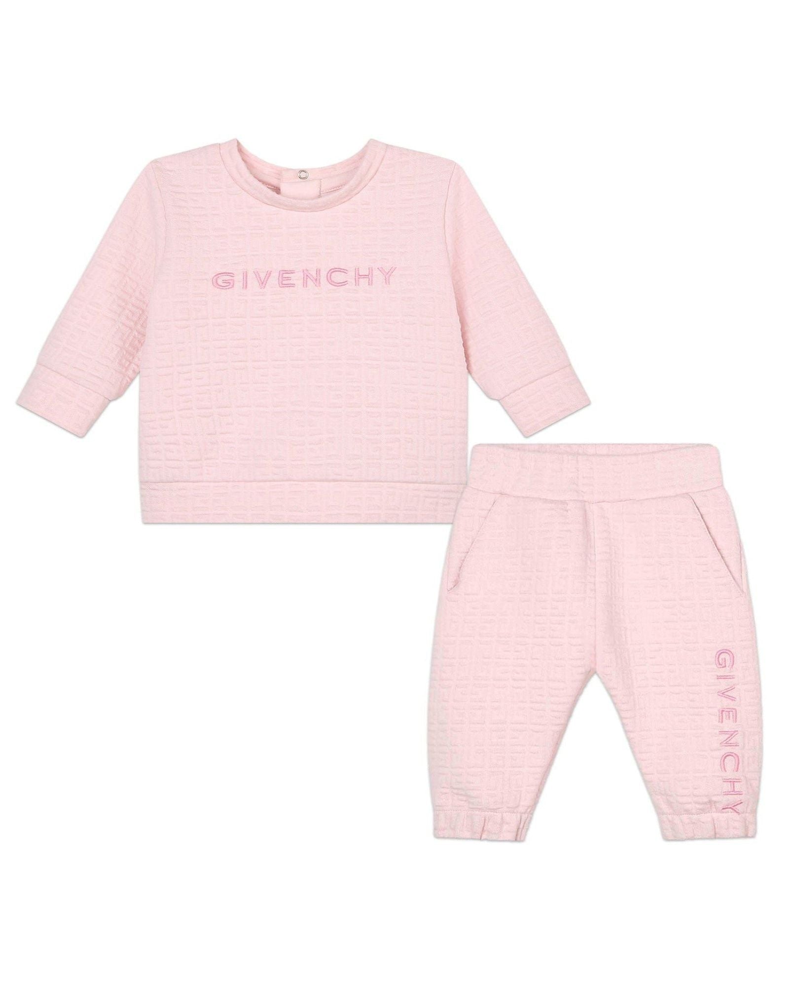 Ensemble Sweat et pantalon en coton - Marshmallow
