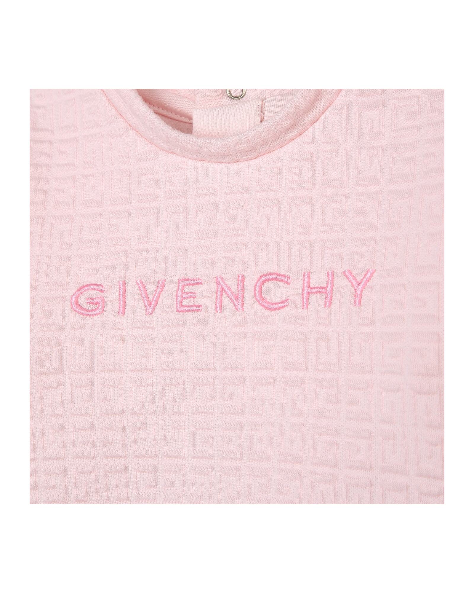 Ensemble Sweat et pantalon en coton - Marshmallow