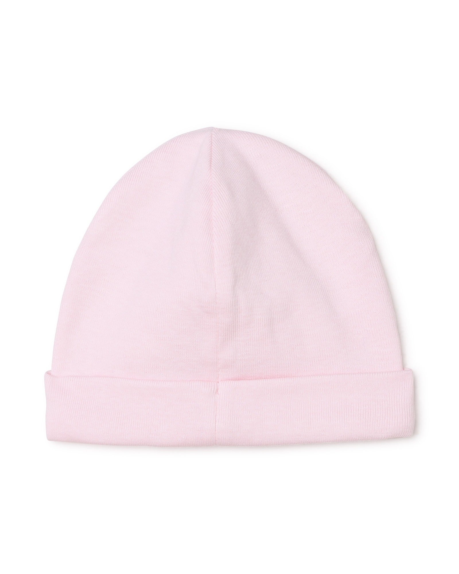 Ensemble pyjama bavoir et bonnet en coton - Marshmallow