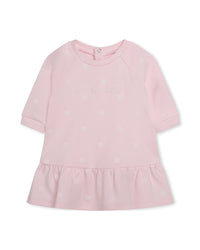 Cotton dress and legging set - Marshmallow
