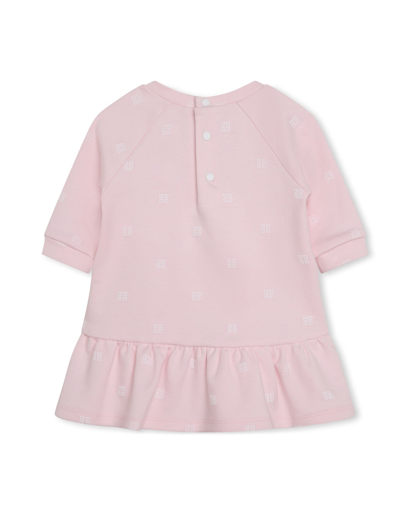 Cotton dress and legging set - Marshmallow