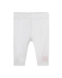 Ensemble robe et legging en coton - Marshmallow