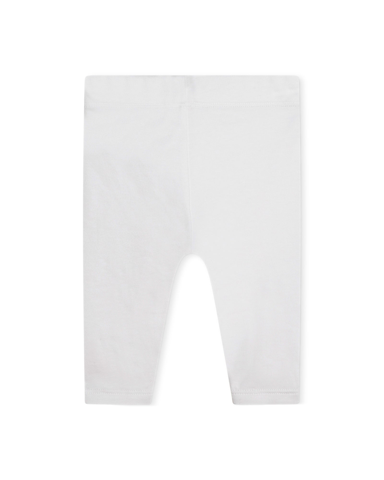 Cotton dress and legging set - Marshmallow