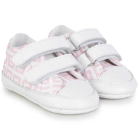 Printed fabric slippers - Marshmallow