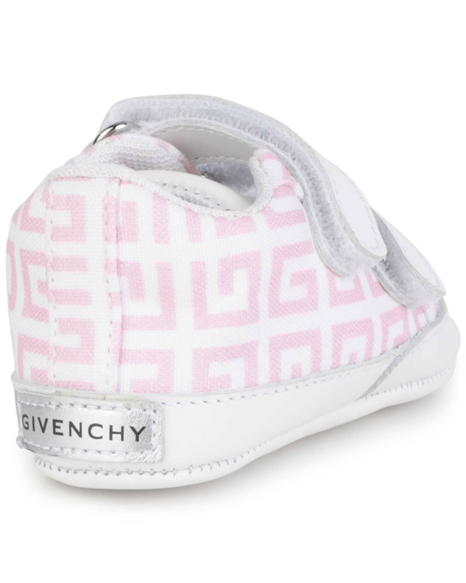 Printed fabric slippers - Marshmallow