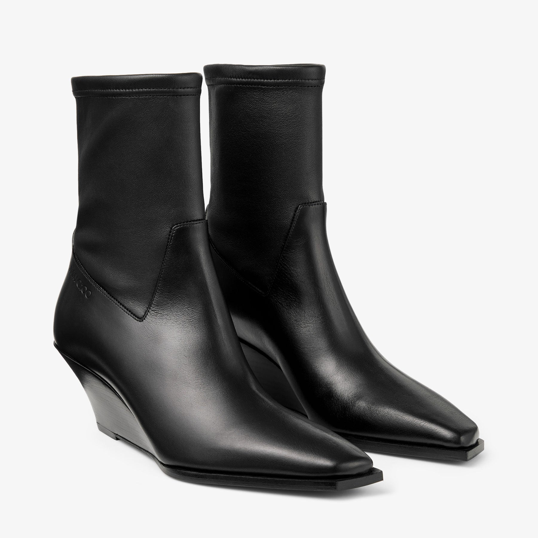 Hadley 60 leather ankle boots - Black