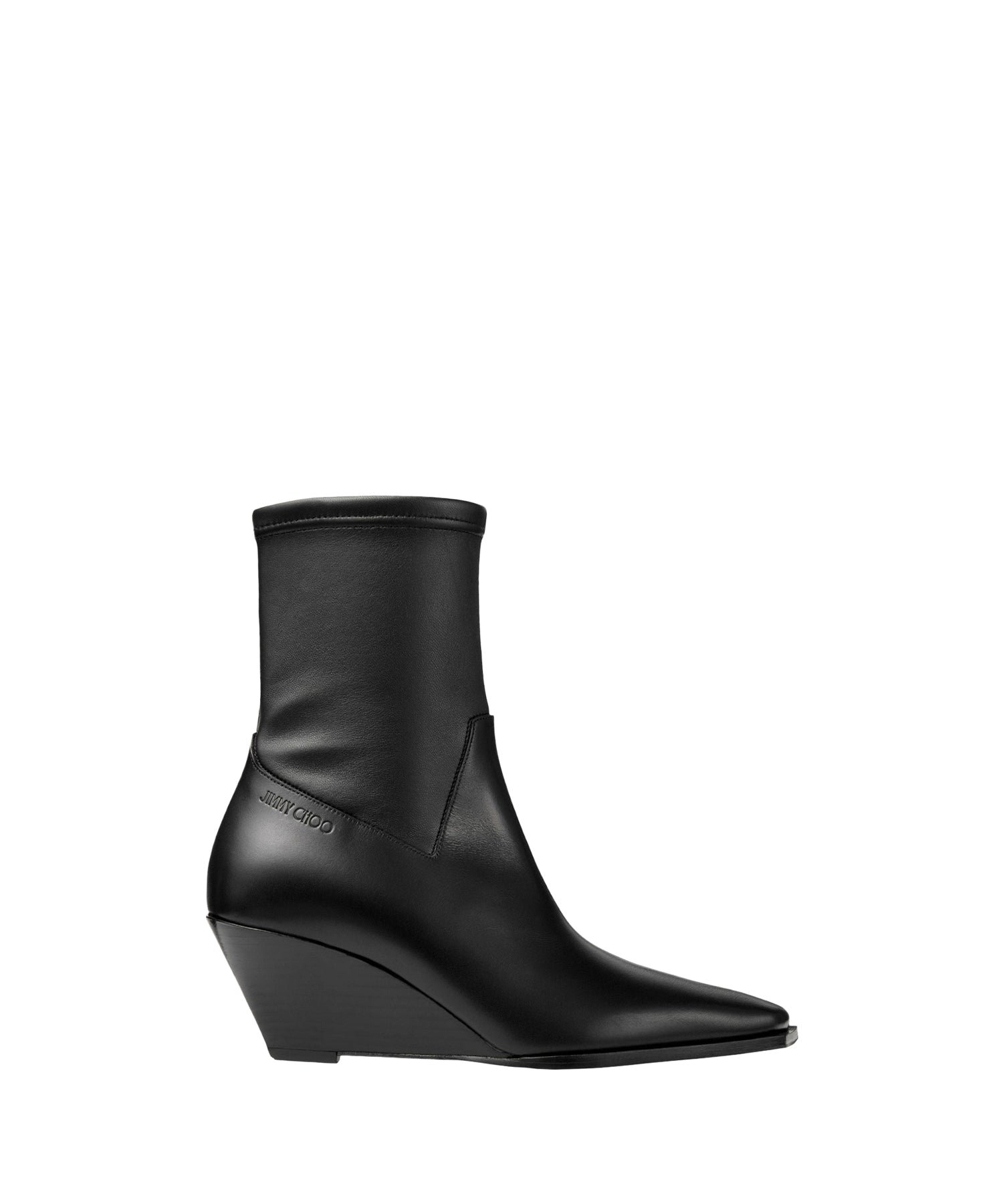 Hadley 60 leather ankle boots - Black