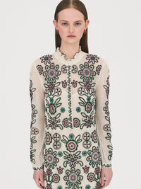 Robe longue Haga - Cream