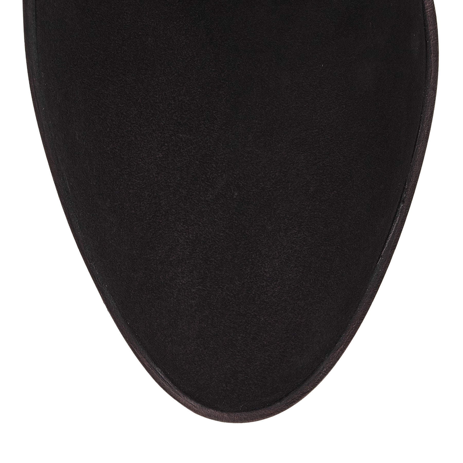 Harlow 80 suede ankle boots with studded details - Black