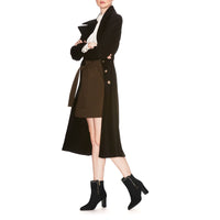 Harlow 80 suede ankle boots with studded details - Black