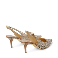 Slingbacks Harper 65 à paillettes épaisses - Ballet Pink & Ballet Pink