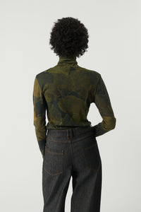 MULTICO VERT TSHIRT MANCHES LONGUES HARPER