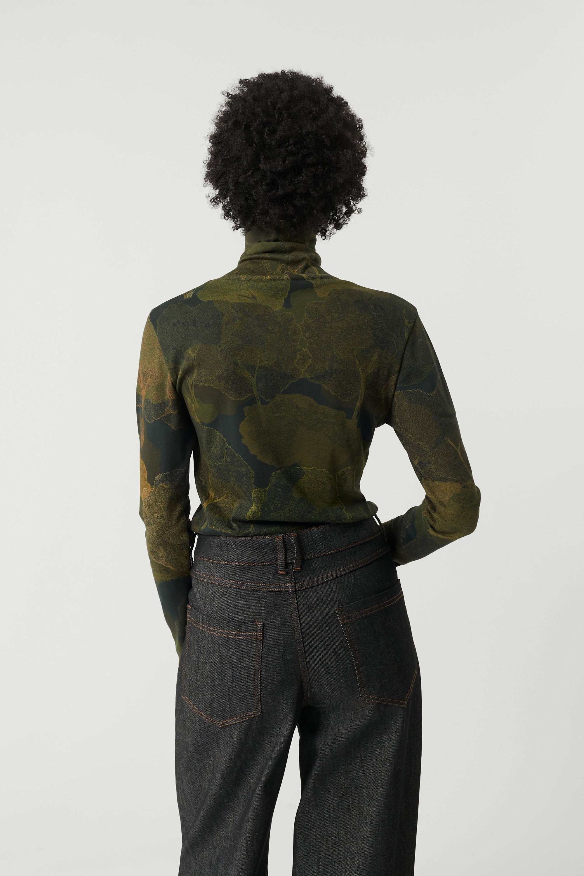 MULTICO VERT TSHIRT MANCHES LONGUES HARPER