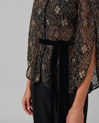 Black / Blouse Harpe