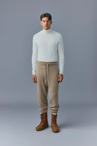 Pantalon de jogging Harrison en laine - Light Camel