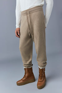 Pantalon de jogging Harrison en laine - Light Camel