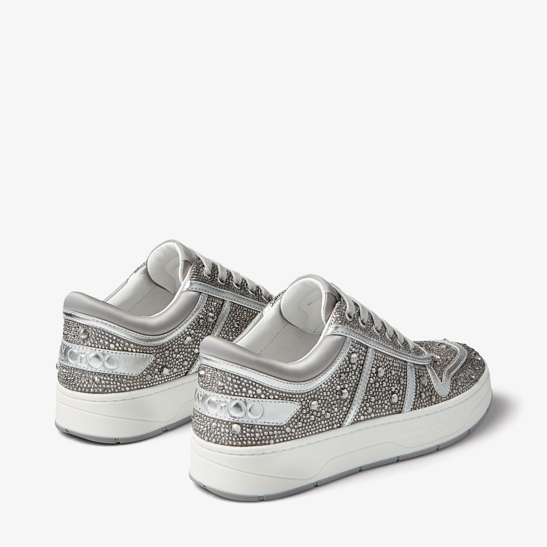 Sneakers Hawaii - Silver & Crystal