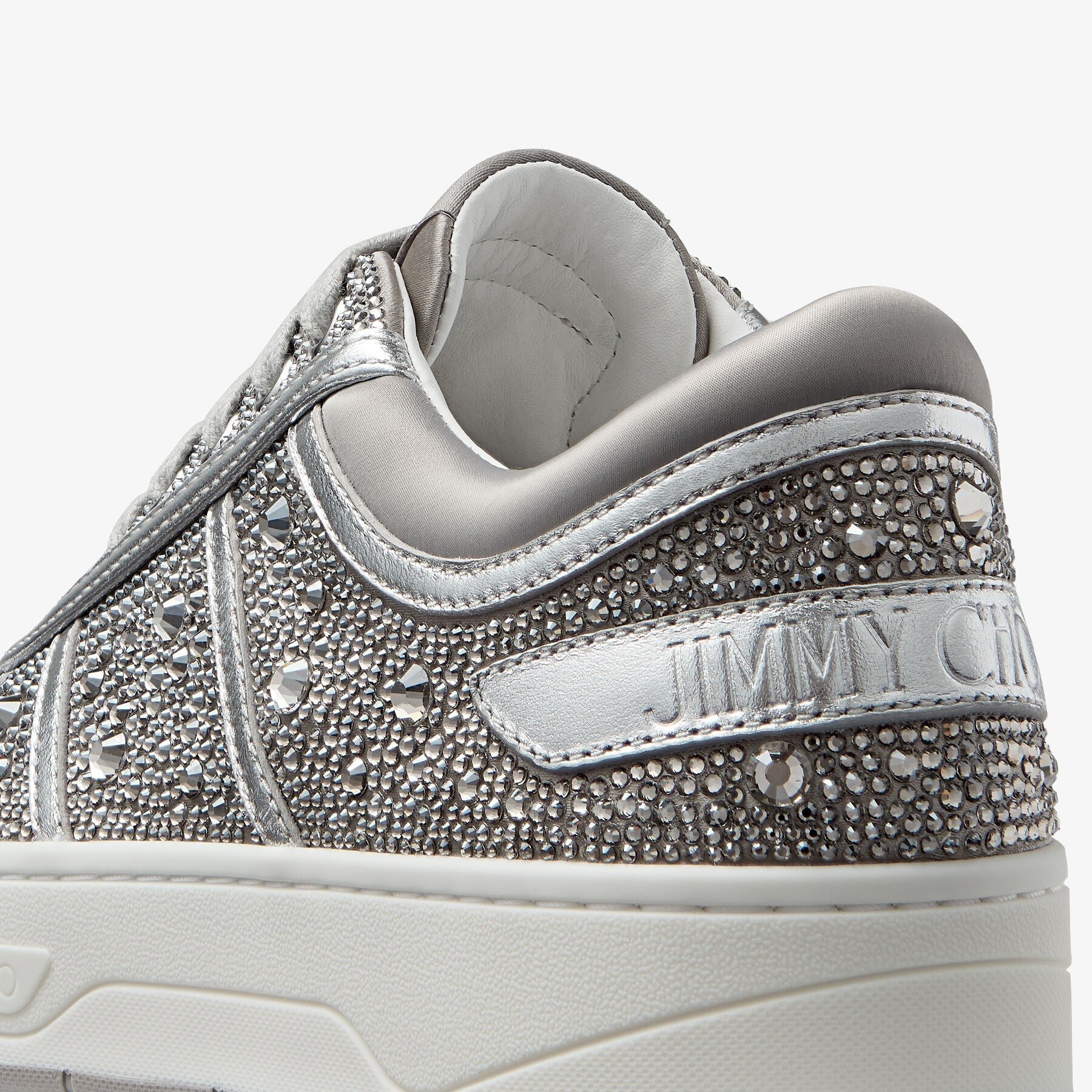 Sneakers Hawaii - Silver & Crystal