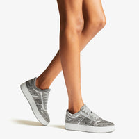 Sneakers Hawaii - Silver & Crystal