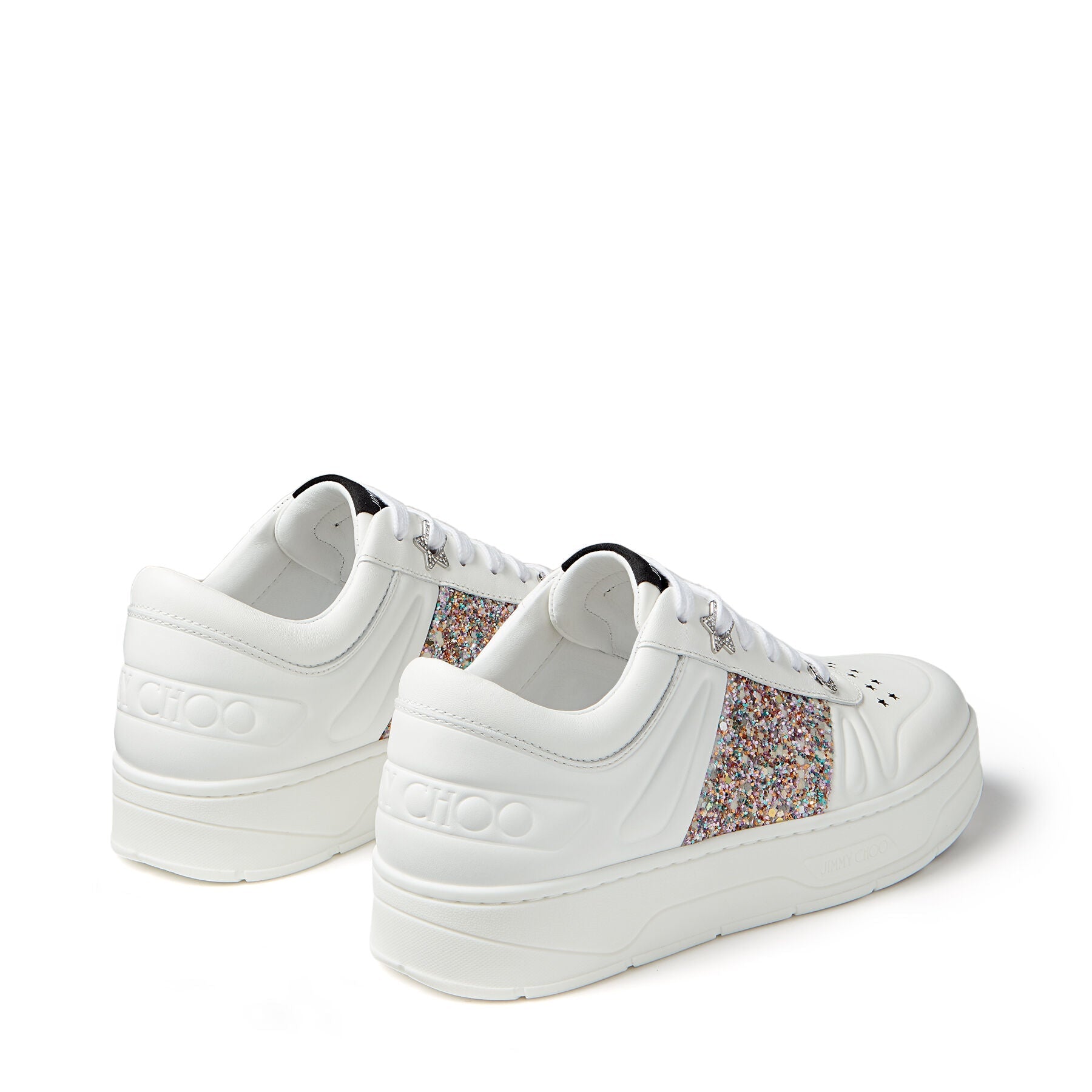 Hawaii leather trainers - White & Mochi