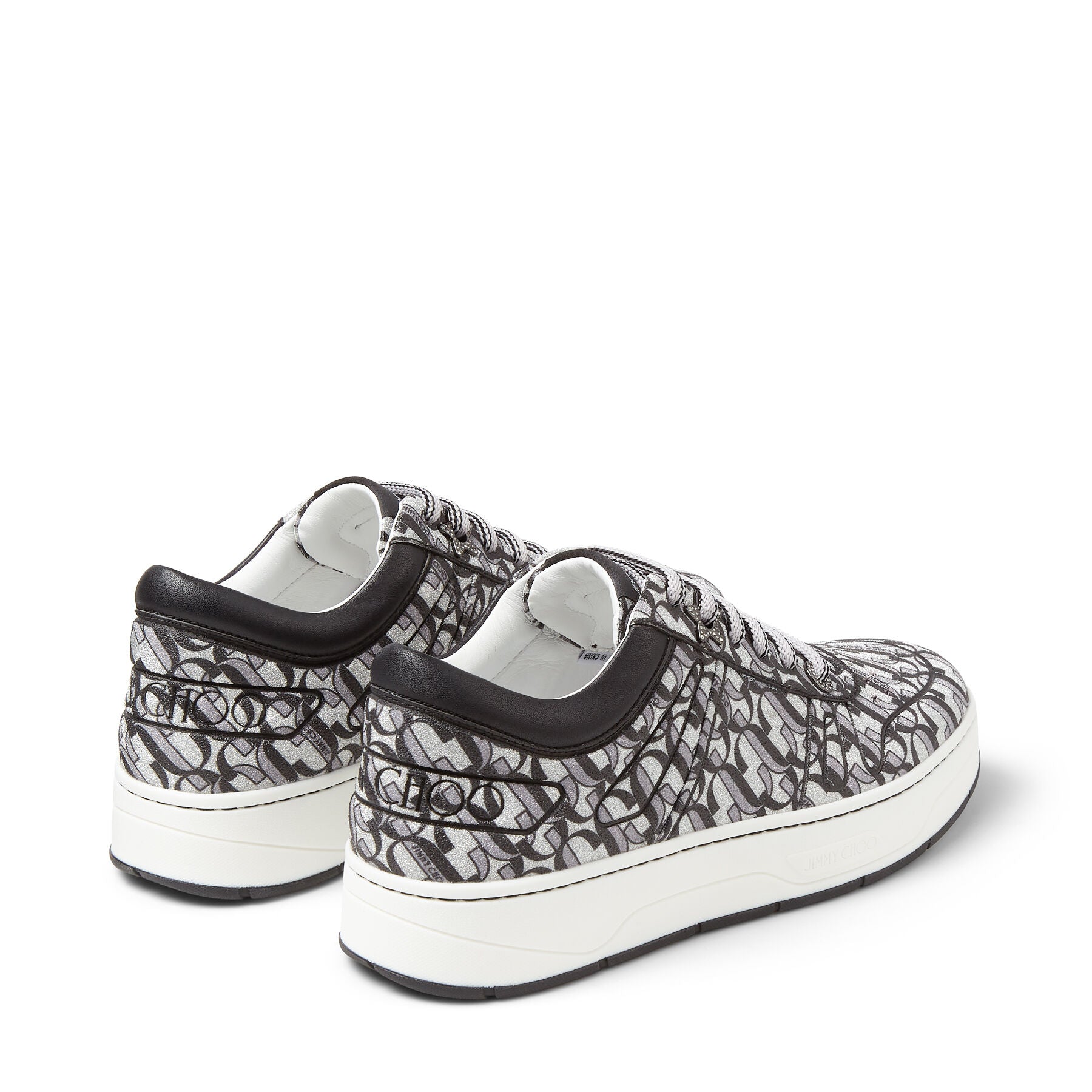 Hawaii Sneakers - Silver, Black & Black