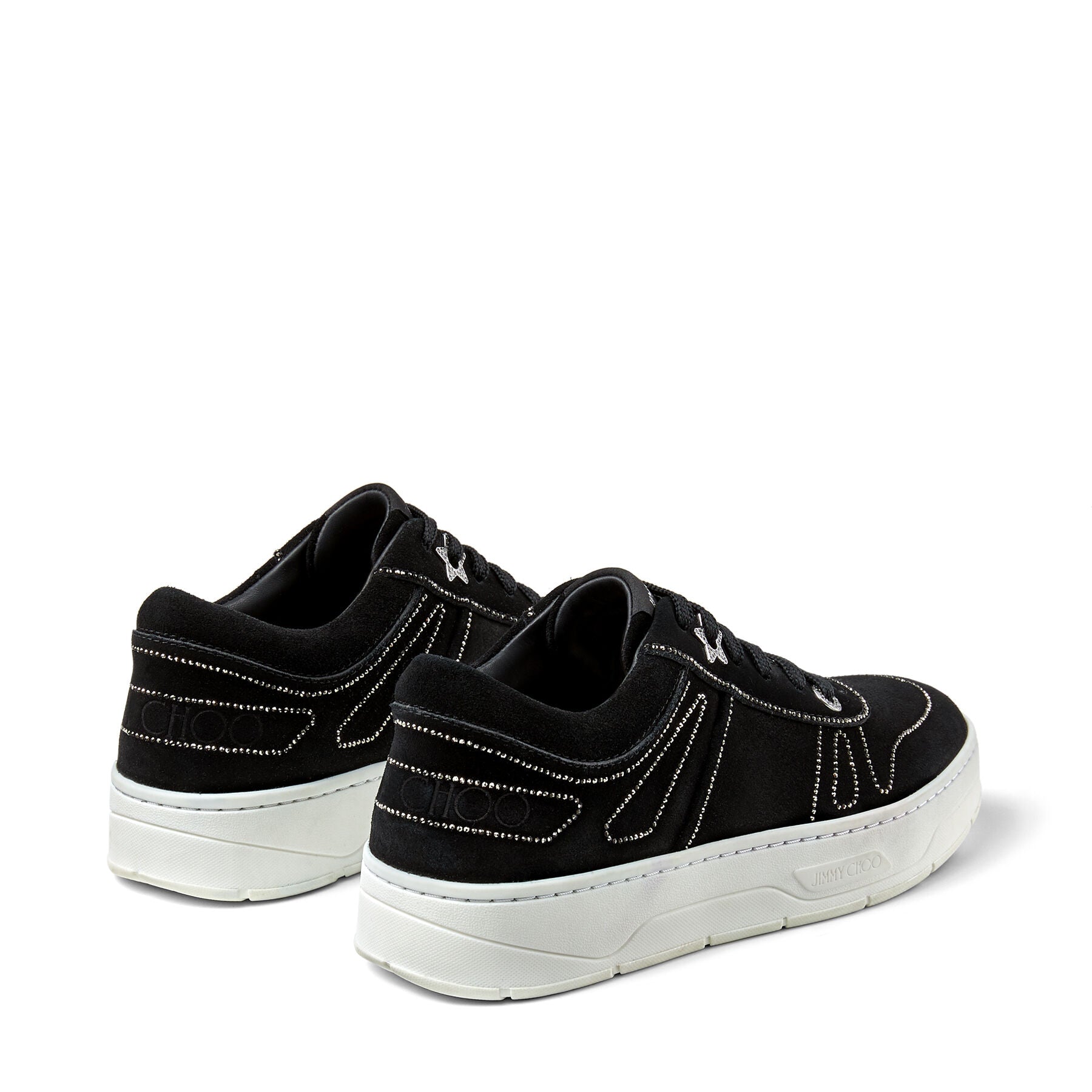 Sneakers Hawaii - Black & Crystal